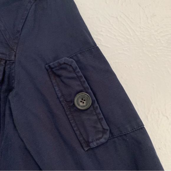 Levis Hooded Military Utility Navy Quilted Interior Jacket Outdoor Winter Warm S - Picture 8 of 16